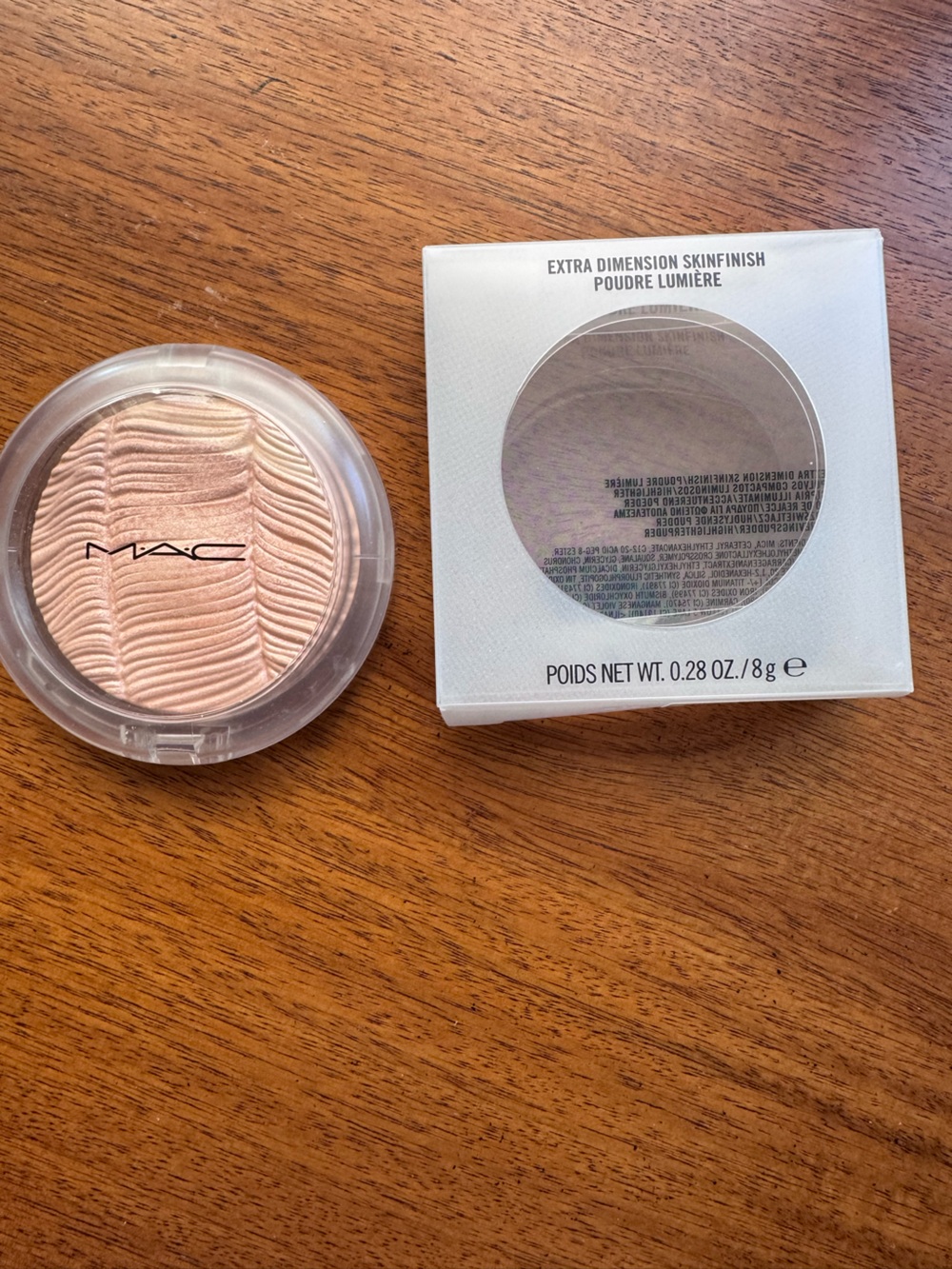 MAC Cosmetics Pink Pearl Highlighter Powder post- modernist peach